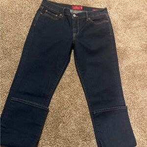 Lucky Brand Dark Blue Straight Leg Jeans